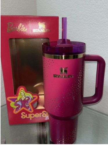Barbie x Stanley 70’s SUPERSTAR Tumbler 40 oz Quencher Limited Edition