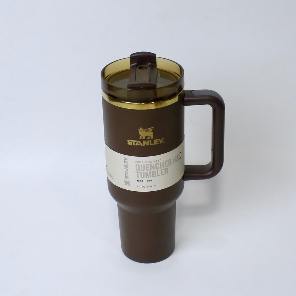 Mocha Brown 40oz Stainless Steel Stanley Tumbler | Hot & Cold Travel Mug – Imperial Nest